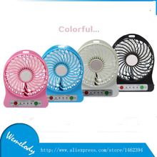 Портативная мини USB вручную вентилятор перезаряжаемый аккумулятор ventilador techo компактный вентилятор из внутренний / на открытом воздухе / дети стол Mini вентилятор