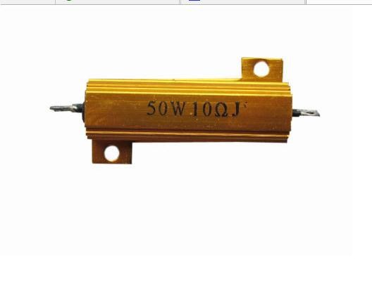 Купить 1 x 10 ом 10r 50w ватт мощности металлической оболочкой случае ...