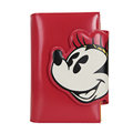 Cartoon Mickey Women Fashion Lovely Purse High Quality PU Tri fold Wallet Ladies Designer Cute Press
