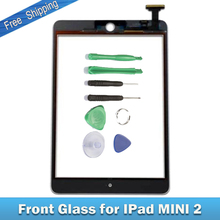 5 pcs Black or White Border Touch Screen Digitizer Glass Front Glass without Home Button Assembly
