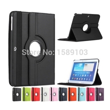 360 Rotation Leather Cover For Samsung Galaxy Tab 4 10 1 Case T530 Smart Stand Cover