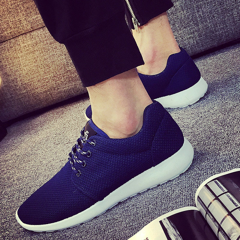 2016 New Spring and Summer Men s Casual Shoes Flat Shoes chaussure homme Korean Breathable Air