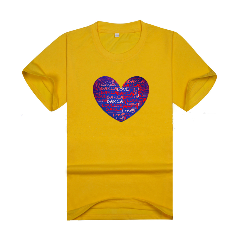 Barca 2016 Football Fans T Shirts Xl Xxxl Cotton O barca 2016 football fans t shirts xl xxxl cotton o