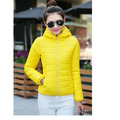 Hot Sale Women Cotton Jacket Hooded Women Coat Plus Size Thicken Winter Short Cotton Padded Outwear