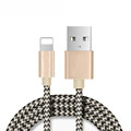 USB Data Cable Sync for iPhone 7plus 6s Micro USB Charger Cables Aluminum alloy for Samsung