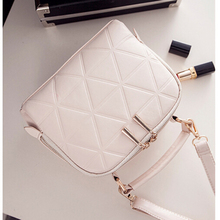New Fashion Women Solid PU Leather Handbag High Quality Chain Shoulder Lady Messenger Bag Candy Color Crossbody Bags LL1123