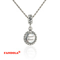 Fits Pandora Charms Bracelet 925 Sterling Silver Beads Sweet Sister Dangle Charm for Women DIY Jewelry