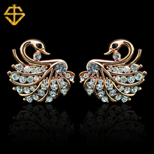 SI Hot Sale Brincos Fashion Jewelry Hollow Water Drop Earrings Vintage 18K Gold Earrings for Women
