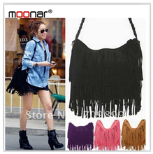 Hot Sale European&American Style Star Fashion Tassels Bags Hobo Clutch Purses Handbags women Shoulder Totes Bags LB098