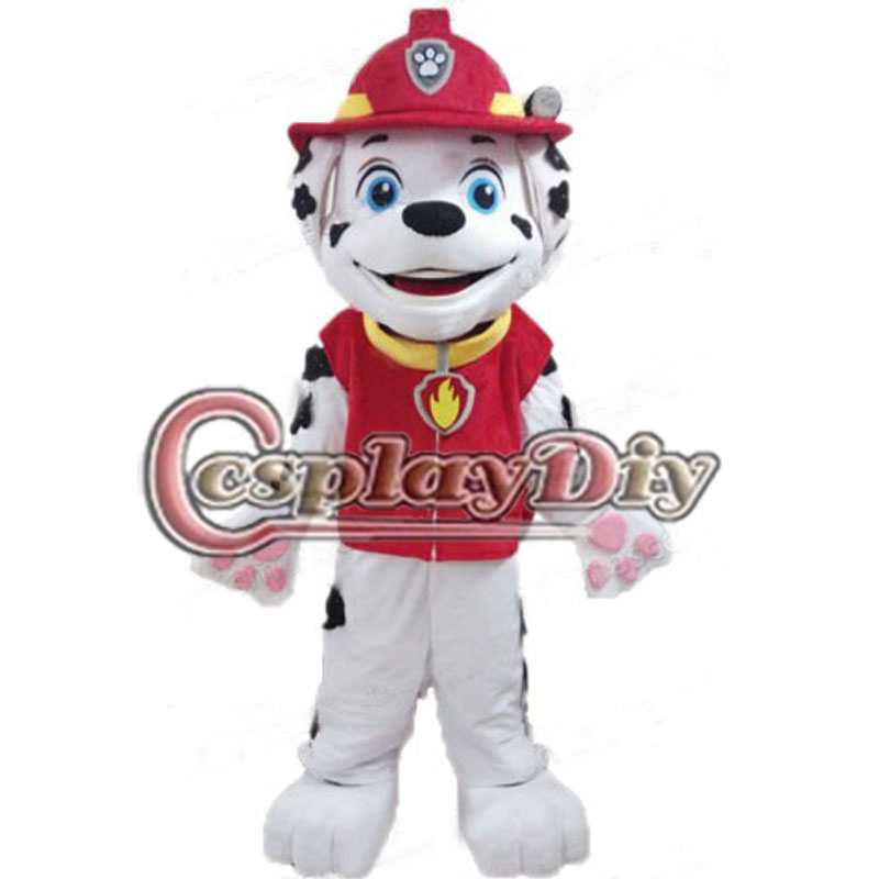 Patrol Marshall Mascot Costume Animal Character Dog Mascot Costume Custom M...