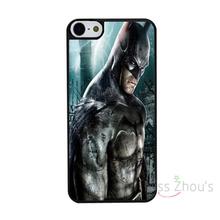 For iphone 4/4s 5/5s 5c SE 6/6s 7 plus ipod touch 4/5/6 back skins mobile cellphone cases cover Batman Arkham City
