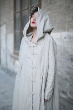 2015 New Autumn and Winter Women Long Trench Coat Female Vintage Maxi Robe Ladies Loose Long Outerwear Plus Size Clothing