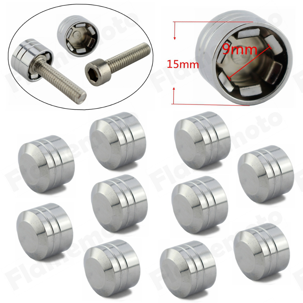 CNC 3 8 Schrauben Inner Hoel 9mm font b Motor b font Screw Bolt Cover Cap