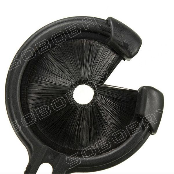 Black Compound Bow Brown Whisker Biscuit Arrow Rest Replacement Brush Bow Archery Accessories 