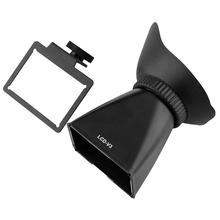 V3 LCD Camera Camcorder Viewfinder 2.8x 3″ Magnifier View Finder Eyecup Hood for Canon SLR DSLR 60D 600D