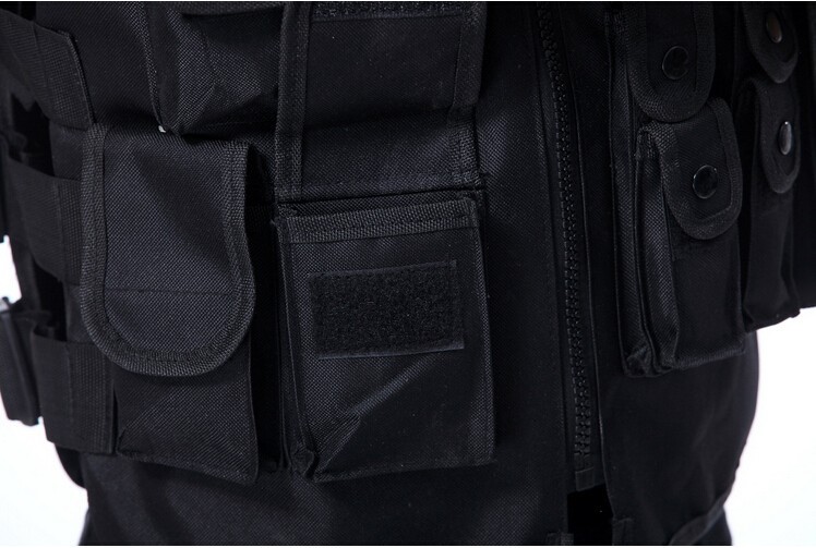 Man\'s tactical vest ,bulletproof vest Molle Tactical bulletproof vest Black vest cs vest (4)