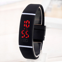 2016 Upgrade Section Waterproof LED Bracelet Children Women Watch Men Digital Wristwatch Sports Shock Fashion Clock