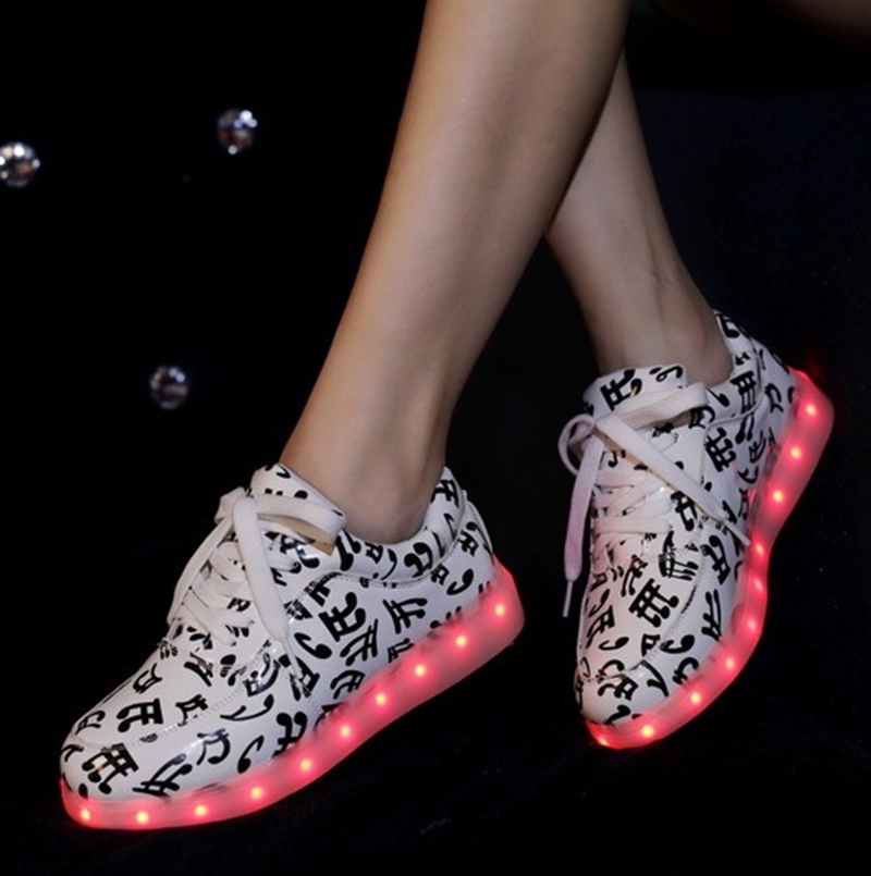 fashion shoes led new luminous simulation led led lichtgevende vrouwen met schoenen schoenen nieuwe lampjes