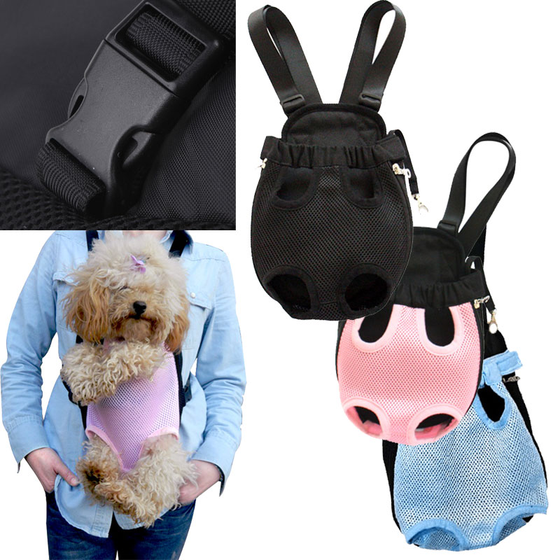2019 Pet Bag Dog Cat Carrier Five Holes Backpack Front Chest Backpack Pet Supplies H10525 From ...