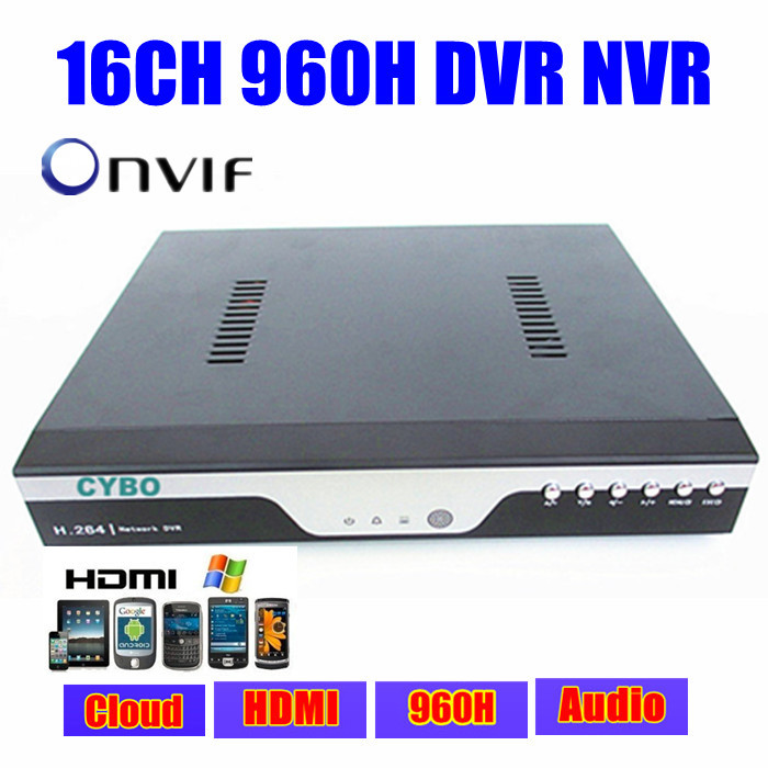FULL D1 16ch 1080p 960H security hybrid DVR nvr HDMI 16 channel P2P Cloud 3G WIFI DVR ONVIF NVR cctv digital video Recorder