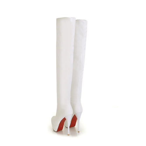 Aliexpress.com : Buy Sexy Women Over The Knee Boots Red Bottom ...