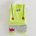 2016 Baby Clothing Set Summer Cheap Newborn Toddler Baby Boys Clothes Set Roupas Bebes Adorable Vest