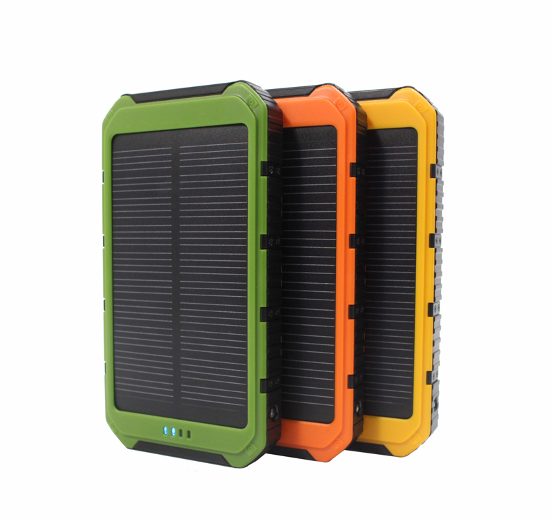 DOSHIN New Real 10000 mAh Portable Solar Charger Power Bank with 6 LED Panel Mobile Phone Power Charging Solar Camping Lights DOSHIN New Real 10000 mAh Portable Solar Charger Power Bank with 6 LED Panel Mobile Phone Power Charging Solar Camping Lights