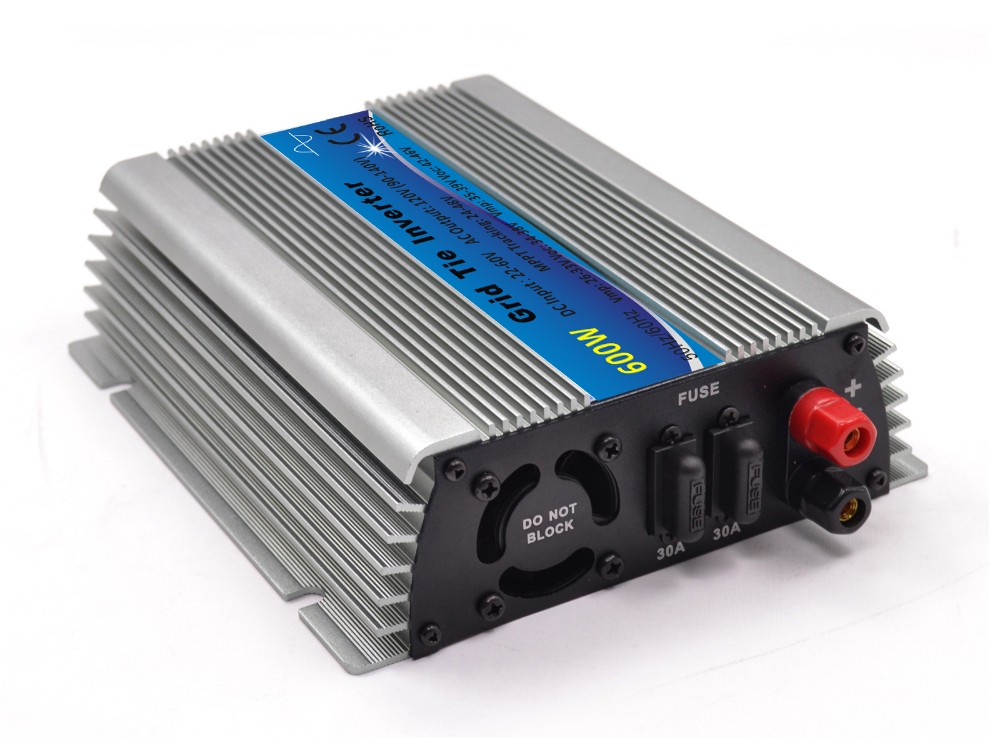 Grid Tie Inverter DC22V-60V to AC120V or 230V Solar Inverter 600W/500W