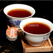 50pcs Chrysanthemum tea Flavor Effective Slimming Fit Health Care Mini Ripe Puer Red Tea Free Shipping