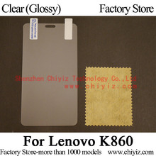 Clear Glossy Screen Protector Guard Cover protective Film For Lenovo K860 / Lenovo IdeaPhone K860