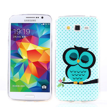 Soft TPU Silicone Case For Samsung Galaxy Grand 2 G7102 G7106 G7108 Fashion sexy owl pattern
