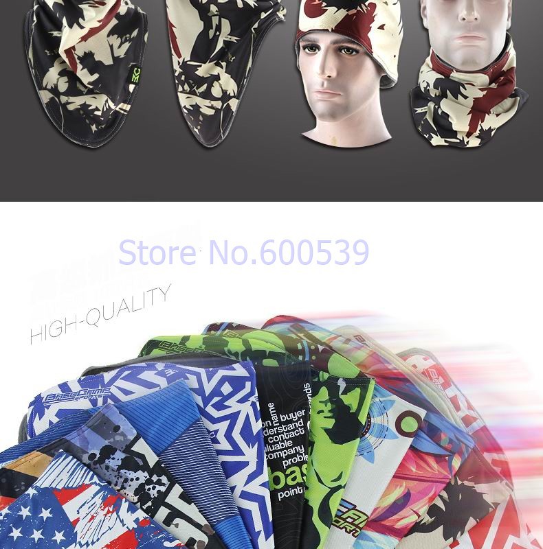 Outdoor Ski Snowboard Motorcycle Winter Warmer Sport Full Face Mask Pirates 3D Printed Triangular Scarf Skiing Mask (16)