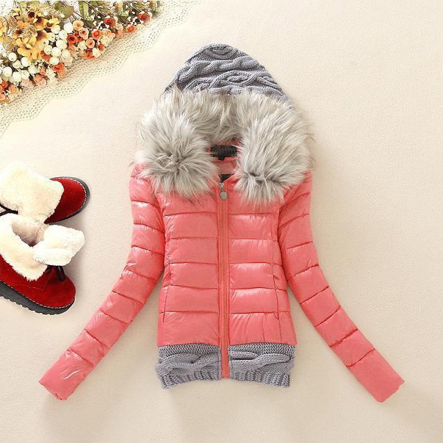 CWLSP-2014-Winter-Thickening-With-a-Hood-Short-Design-Wadded-Jacket-Large-Fur-Collar-Down-Jacket(3)