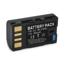 800mAh BN-VF808U BN VF808 BNVF808 Camera Battery For JVC GR-D250 GR-DF590 GR-X5 GZ-MG40 GZ-MG50 DSC-E6 DSC-J4 GR-D270 GR-D271