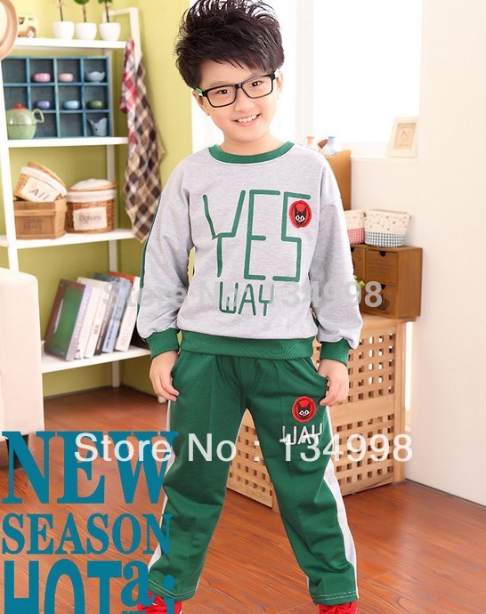 New 2014 Autumn and winter Children\'s clothes set ...