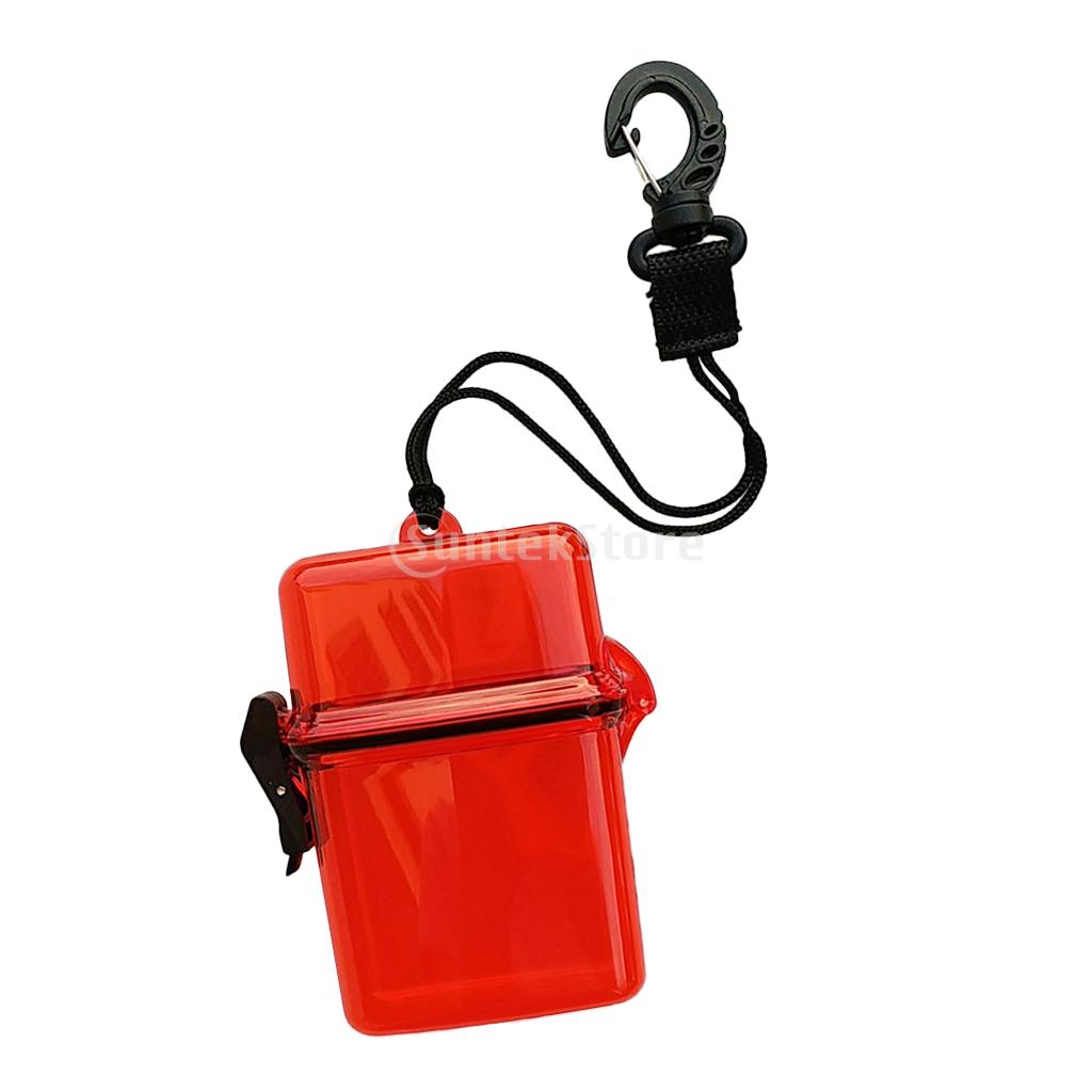 ID Cards Keys Scuba Diving Waterproof Dry Box Gear Case for Money License