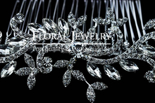 New 2014 Leaf Crystal Imitation Gemstone Bridal Hair Combs Hairpin Wedding Hair Accessories Hair Jewelry FS001