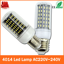 E27 E14 SMD 4014 Led corn bulb lamp 220 V 36 56 72 96 138LEDs replace incandescent 40 W 60 W 80 W 100 W 120 W lampada Led Bulbs