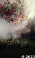 Oil Painted Dream Fantasy Forest Backgrounds Shoot Custom 5x7ft Flowers Photo Backdrops Couples Wedding Digital Background