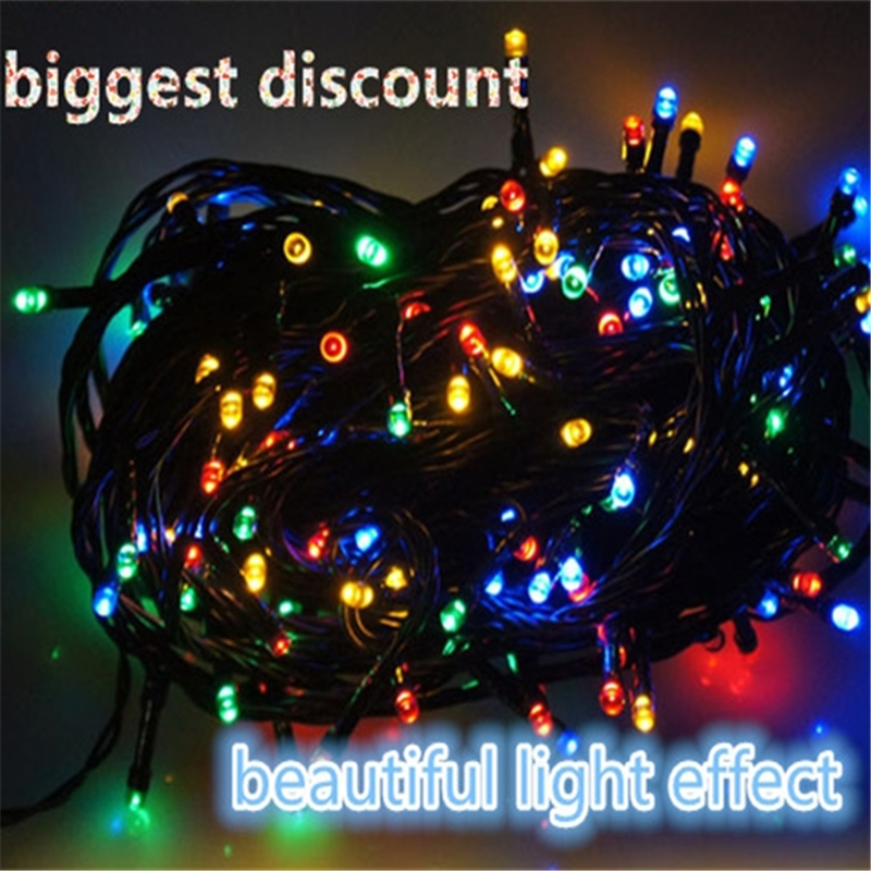 LED La luz solar 10M 60 LED Solar String Lights   Christmas Lights/Party Decoration HOT SALE OUTDOOR Lighting