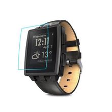 TLQ 0 2mm 9H Hardness Tempered Glass front Door Cover Screen Protector ForPebble Steel smart watch