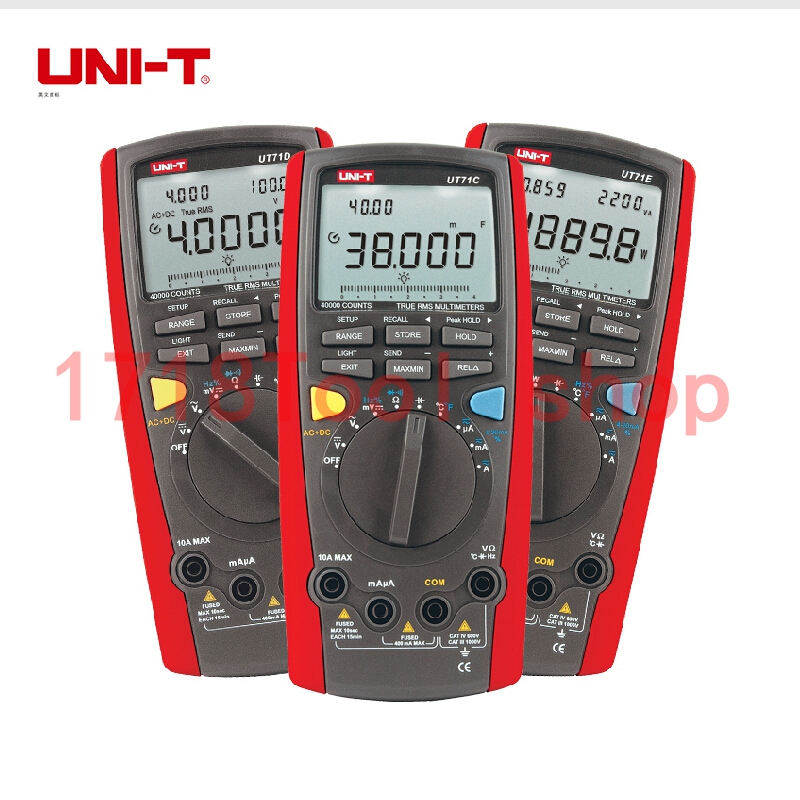 Купить Новый uni-t ut71d интеллигентаяый цифровой вольт ампер ом ...