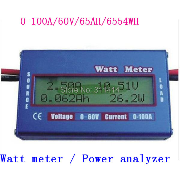 1piece Digital 60V/100A Energy Voltage Volt Current Power ...