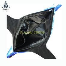 Blue Whale Shark Bag Colorful Ocean Fish Messenger Bag Creative 3D Fish Sling Bag
