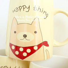 Creative Cute Animal Mug Breakfast Cup Ceramic Cup Lovers Mug