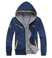 2016 Autumn Winter new men s Hooded double surface jacket men s casual fashion Cotton jacket