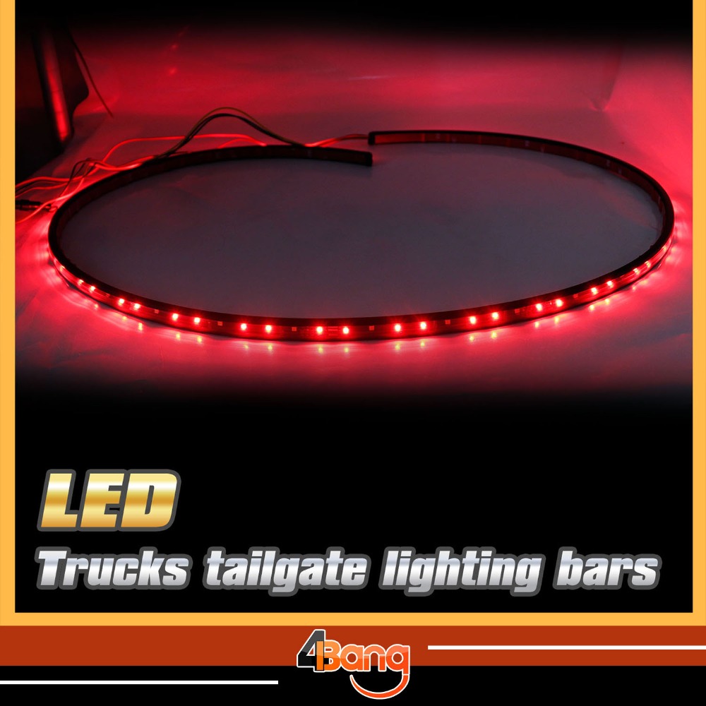 60 Quot Car Tailgate Red White Led Light Bar Backup Reverse 60 Led Tailgate Light Bar With Backup Light Function