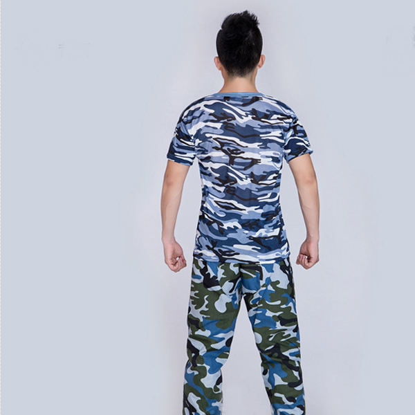 New Army Military Soldier Camouflage Mesh Sport T Shirt Tactical Assault Combat Summer Beach Top Commando
