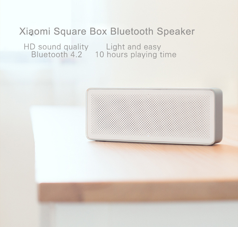 Original Xiaomi Bluetooth Speaker 2 Square Box Portable Mini Stereo Bass Speaker bluetooth V4.2 for iPhone for Android phone (6)