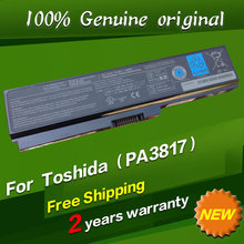 Free shipping PA3817U-1BRS PA3818U-1BRS PABAS227 PABAS228 Original laptop Battery For Toshiba Qosmio T551 T351 T451 L730 L735
